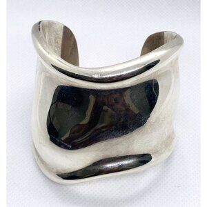 Tiffany & Co Elsa Peretti 1975 Sterling Silver 925 Cuff Bracelet Right